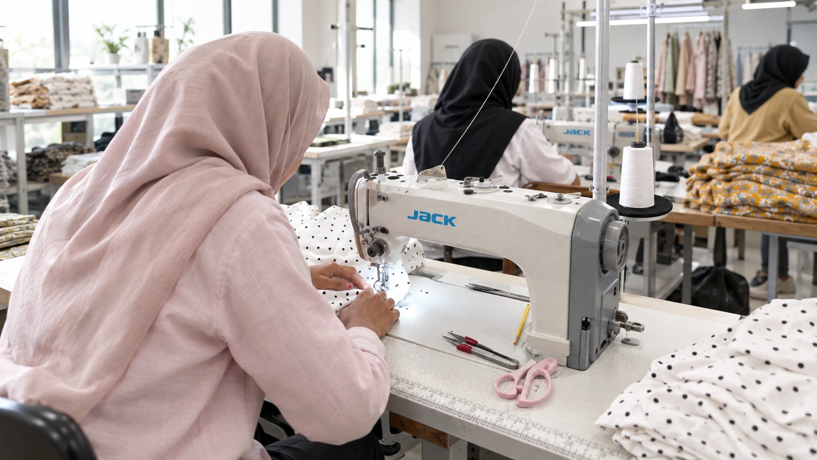 Leia Apparel Manufacturing Workshop